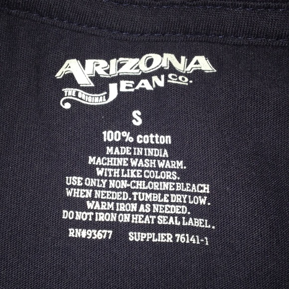 Men’s Arizona Co. 2 T-shirts, Navy & Green Small - Picture 3 of 6